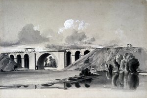 Viaducto de Sherbourne, cerca de Coventry, 27 de julio de 1837 de John Cooke Bourne