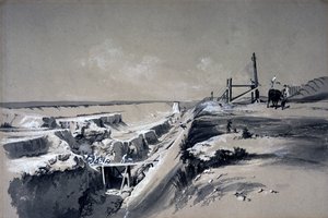 Corte de Tring, Hertfordshire, 1830s