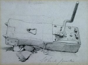 Gato de rueda, 1830s de John Cooke Bourne