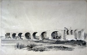 Viaducto de Wolverton, 30 de junio de 1837 de John Cooke Bourne