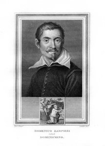 Domenichino, pintor del barroco italiano, 1825 de John Corner