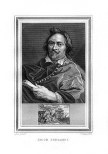 Jacob Jordaens, pintor de la era barroca flamenca, 1825