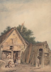 La herrería, Hingham de John Crome