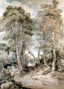 Escena del bosque de John Crome