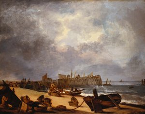El muelle de Yarmouth de John Crome