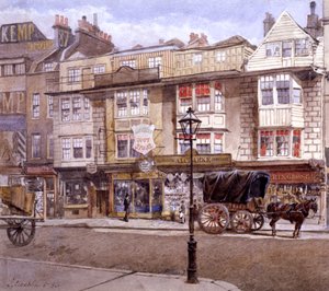 Bishopsgate Street, Londres, 1886 de John Crowther