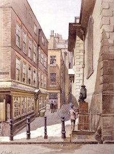 Bow Churchyard, Londres, 1887 de John Crowther