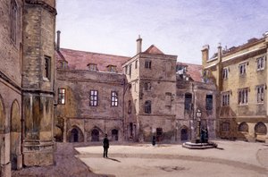 Hospital de Cristo, Londres, 1881 de John Crowther