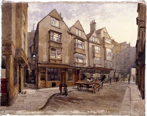 Cloth Fair, Londres, 1884 de John Crowther
