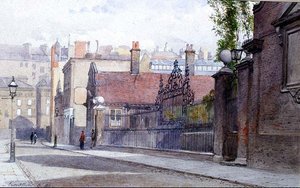 Hospital Emmanuel, Buckingham Gate, vista desde la calle de John Crowther