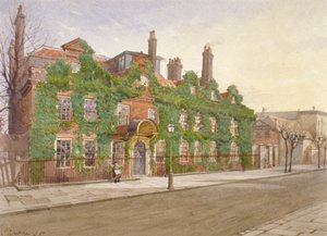 Casa Fairfax, High Street, Putney, Londres, 1887 de John Crowther
