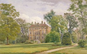 Fachada del jardín de la Casa Solariega de Wandsworth, St John