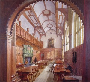 Gran Salón, Charterhouse, Londres, 1885 de John Crowther