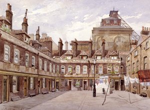 Plaza de los Merceros, Londres, 1887 de John Crowther
