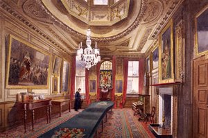 Interior del Salón de los Barberos Cirujanos, Londres, 1890 de John Crowther