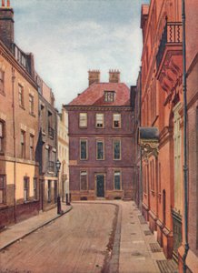 Casa del juez Jeffreys, Delahay Street, Westminster, Londres, c1880 1926 de John Crowther