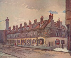 Casas antiguas en Pye Street, Westminster, Londres, 1883 1926 de John Crowther