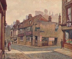 Casas Antiguas en Snowfields, Bermondsey, 1887-1926 de John Crowther