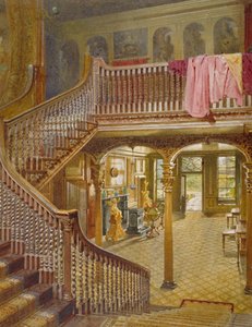 Escalera en Wandsworth Manor House, St John