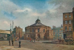 La Capilla de Surrey, Blackfriars Road, no 196 Blackfriars Road, Southwark, Londres, 1881-1926 de John Crowther