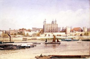 Torre de Londres desde Southbank de John Crowther