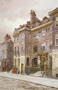 Vista de Mansell Street, Londres de John Crowther