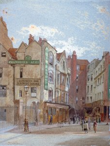 Vista del Hotel Woods, Portugal Street, Westminster, Londres de John Crowther