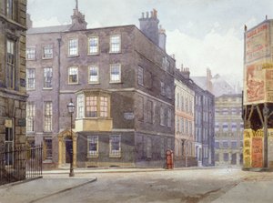 Vista de la intersección de Howard Street y Norfolk Street, Londres de John Crowther