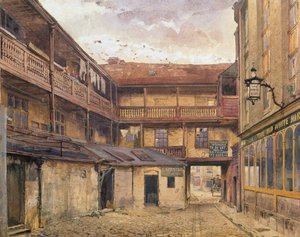 Posada White Hart, Southwark, 1879 de John Crowther
