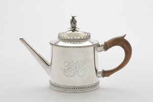 Tetera, c.1790 (plata) de John David