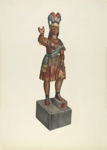 Indio de Tienda de Cigarros de John Davis