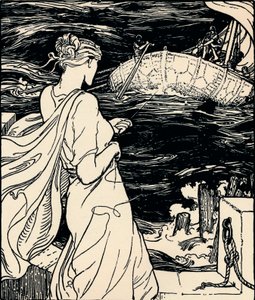 La Reina del Clew Mágico, c1900 de John Dickson Batten