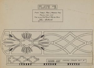 Mesa de muelle de John Dieterich