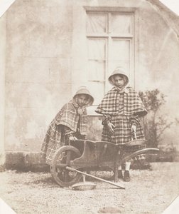 Elinor y Lucy Llewelyn, 1853-56 de John Dillwyn Llewelyn