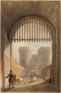 Puerta de la cárcel, Newcastle upon Tyne de John Dobson
