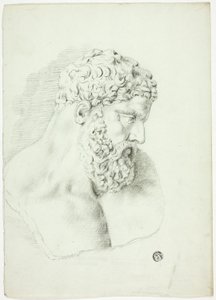 Busto de barbudo de John Downman
