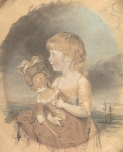 Niño Sosteniendo una Muñeca, 1780