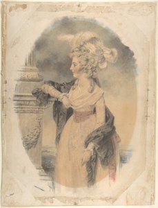 Elizabeth Ford, luego Lady Colville de Culross, 1785 de John Downman