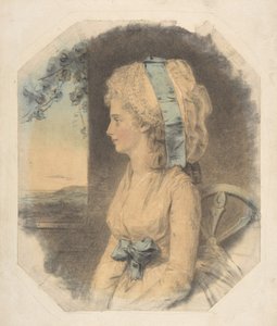 Srta. Mary Cruikshank, única hermana de James Cruikshank de John Downman