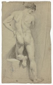 Desnudo de espaldas de John Downman