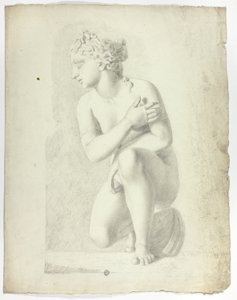 Estatua de Venus agachada de John Downman