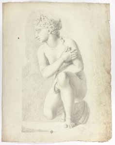 Estatua de Venus agachada