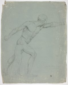 El Gladiador Borghese de la Estatua en Roma