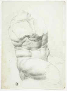 Torso de estatua antigua