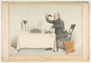Canibalismo o un Estofado Irlandés, 5 de agosto de 1833 de John Doyle