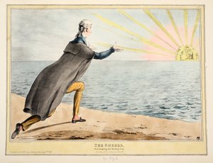 El Gheber: adorando al sol naciente, 1830 de John Doyle