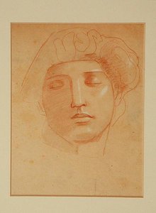 Cabeza de un dios celta de John Duncan