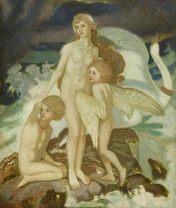 Los hijos de Lir, 1924 de John Duncan