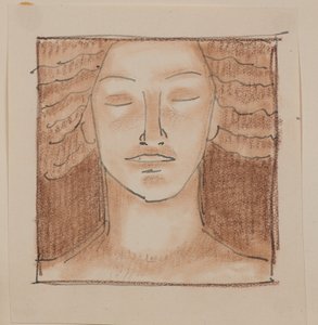 Sin título [Rostro masculino] de John Duncan