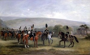 Tropa B de la 2ª Caballería de la Yeomanry de West Yorkshire de John E. Ferneley